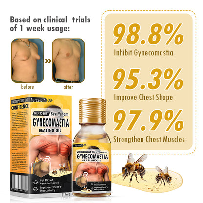 Furzero™ MenRobust Bee Venom Gynecomastia Heating Oil