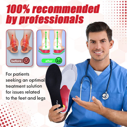 Sugoola™ HeightBoost Far Infrared Titanium Ion Arch Correction Insoles